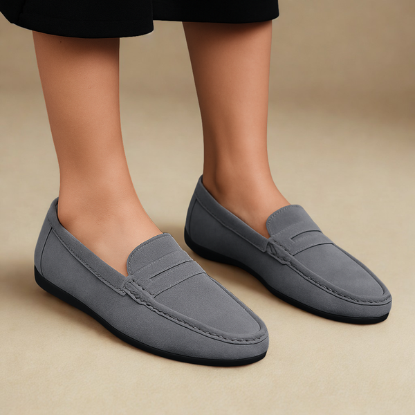 Louvelle™ | Mocassins Élégance Suède