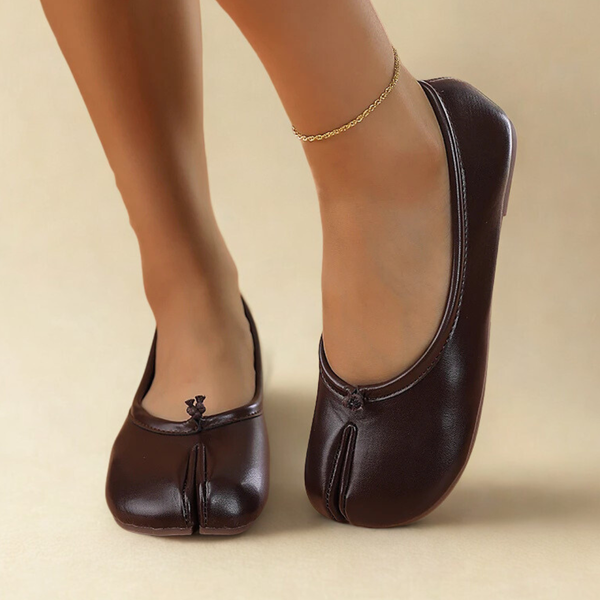 Louvelle™ | Ballerines à Bout Fendu